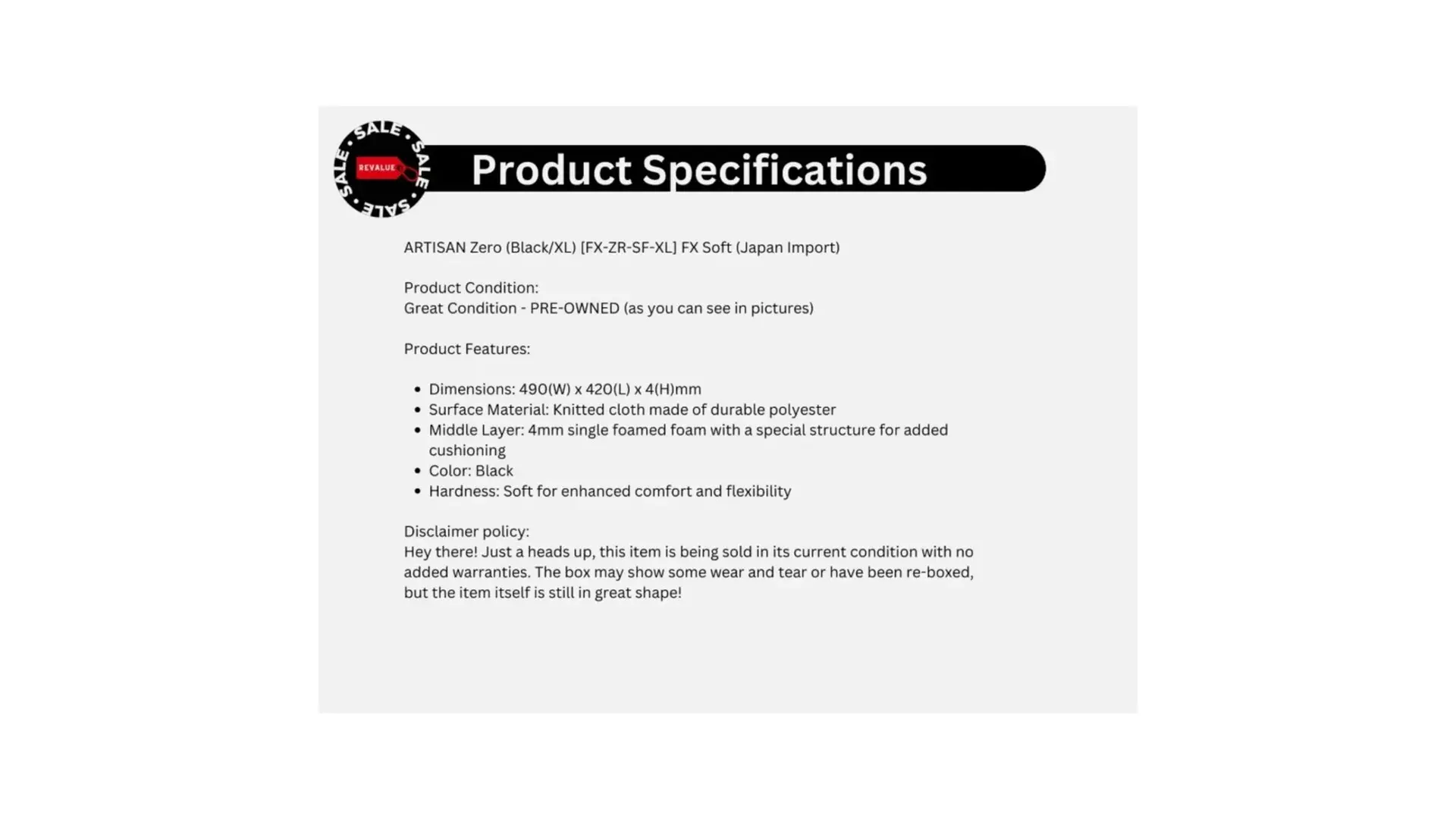 Awaiting product image 1