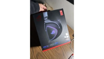 ASUS ROG Delta S RGB Gaming Headset, USB & 3.5mm, Black, Adjustable Headband