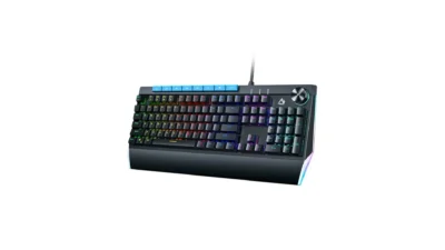 AUKEY KMG17 Mechanical Keyboard Blue Switches 104key with Volume Control Button