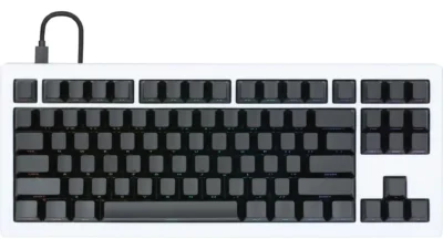 DROP CSTM80 RGB TKL Wired Mechanical Gaming Keyboard - White
