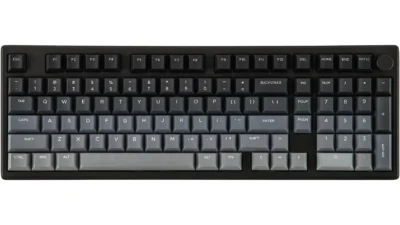 Epomaker Galaxy100 Lite QMK Aluminum Mechanical Keyboard 8000mAh RGB Black NEW