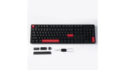 Lemokey X3 Wired Mechanical Keyboard 100% Layout Brown Switches Black