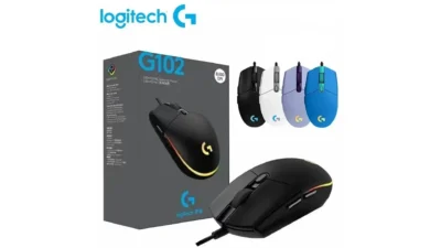 Logitech G102 Mouse USB Wired Gaming Mouse 8000 DPI PC/MAC Computer Laptop LED