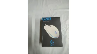 Logitech G203 Wired Gaming Mouse, 8,000 DPI
