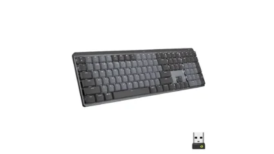 Logitech MX Mechanical keyboard Office RF Wireless + Bluetooth QWERTY US English Graphite, Grey