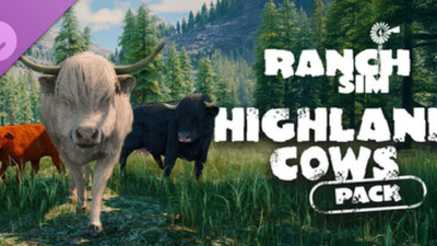 Ranch Simulator: Highland Cows Pack - Build, Farm, Hunt