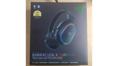 Razer Barracuda X Chroma Wireless RGB Gaming Headset w/Detachable Mic