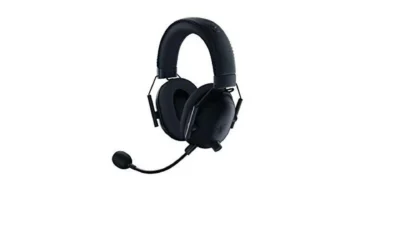 Razer BlackShark V2 Pro Wireless Gaming Headset: THX 7.1 Spatial Surround Sound - 50mm Drivers - Detachable Mic - for PC, PS4, PS5, Switch, Xbox One, Xbox Series X & S - 3.5mm Headphone Jack - Black
