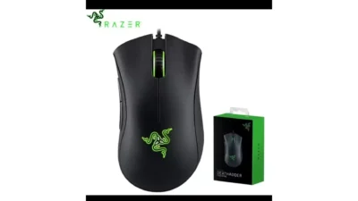 Razer DeathAdder Essential Gaming Mouse 6400 DPI Wired Ergonomic 5 Buttons Black