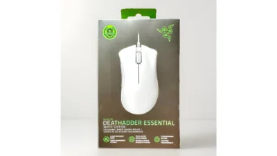 Razer DeathAdder Essential White Edition Ergonomic Wired Gaming Mouse