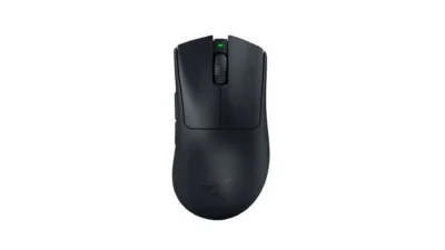 Razer DeathAdder V3 Pro Wireless Gaming Mouse: 63g Ultra Lightweight - Focus Pro 30K Optical Sensor - Fast Optical Switches Gen-3 - HyperSpeed Wireless - 5 Programmable Buttons - 90 Hr Battery - Black