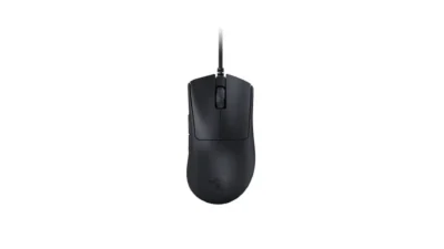 Razer DeathAdder V3 Wired Gaming Mouse: 59g Ultra Lightweight - Pro 30K Optical Sensor - Gen-3 Fast Optical Switches - 8K Hz HyperPolling - 6 Programmable Buttons - Ergonomic - Speedflex Cable - Black