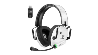 RGB Gaming Headset Wireless W/7.1 Surround Sound and Ergonomic Design New