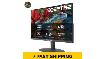 Sceptre 22-Inch 144Hz Gaming Monitor with HDMI and Built-in Speakers