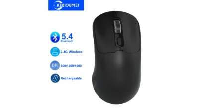 Silent Wireless Gaming Mouse Bluetooth Dual Mode Rechargeable for PC Laptop