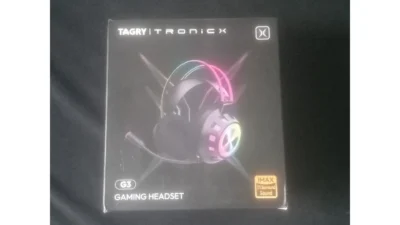 TAGRY TRONICX G3 RGB Gaming Headset  7.1 Surround Sound | Brand New |