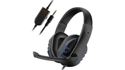 Wired Gaming Headset 3.5mm Headphones with Mic for PC Laptop