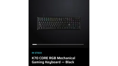 Corsair K70 CORE RGB Mechanical Gaming Keyboard BRAND NEW!