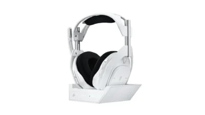 Logitech G Astro A50 X LIGHTSPEED Wireless Gaming Headset + Base Station, PRO-G GRAPHENE, PLAYSYNC Across Xbox Series X S + PS5 + PC/Mac, Bluetooth, HDMI 2.1 Passthru - White