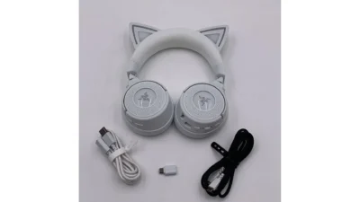 Razer Kraken Kitty V3Pro Wireless RGB Gaming Headset Chroma RGB Kitty Ears White