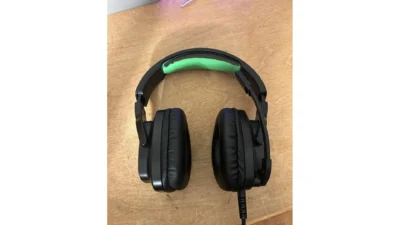 Redragon Wired RGB Over-Ear Gaming Headset Boom Mic USB 3.5mm Black/Green